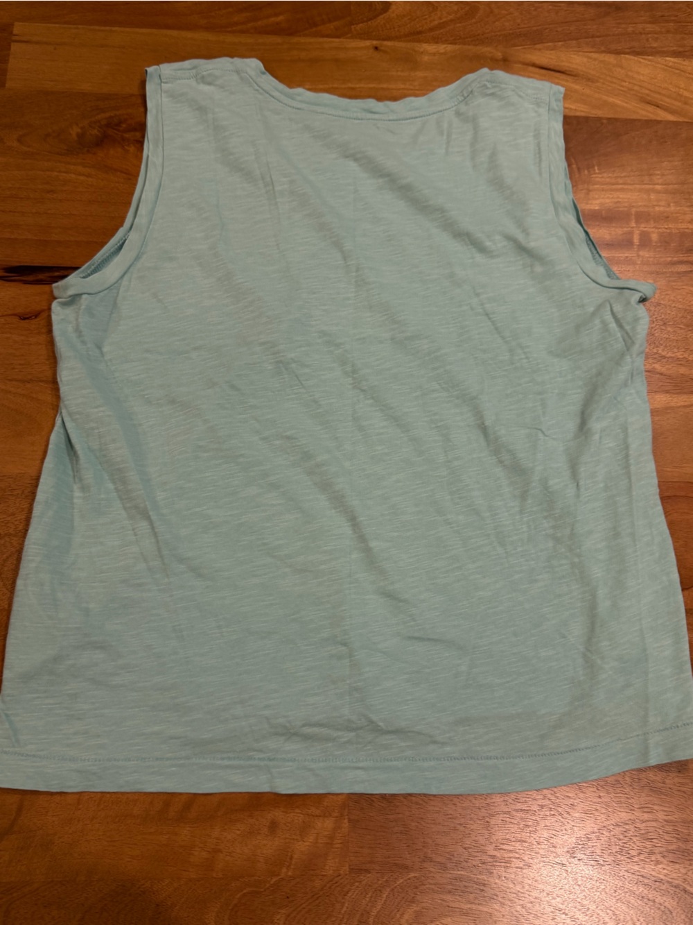 Madewell Seafoam Green Pocket Tank Size Large - Picture 6 of 6